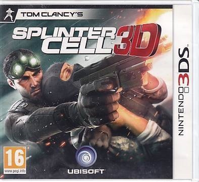 Tom Clancys Splinter Cell 3D - Nintendo 3DS Spil (B Grade) (Genbrug)